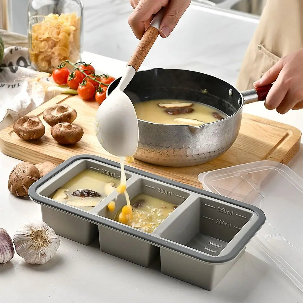 2/3/4 Grid Lunchbox Compartmentalized Wheat Straw Picnic Storage Boxs Durable Dinnerware Lunch Box