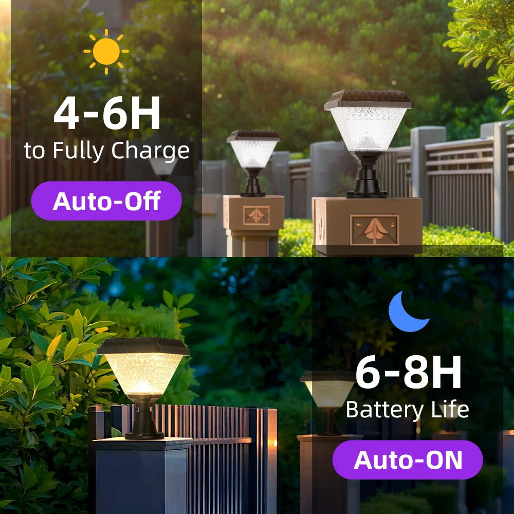 Outdoor Garden Solar Lights With Remote Control RGB Lights LED External Sunlight Lamp Garden Decoration Lighting Accessories
