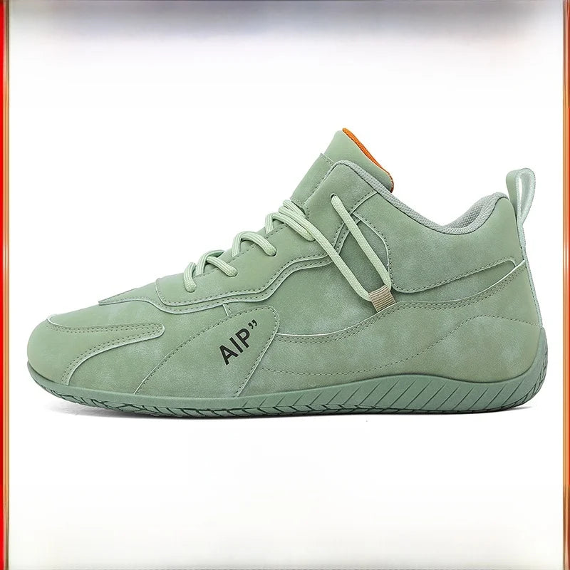 Casual Sport Shoes for Men Retro Leather Surface Soft Bottom Versatile Leisure Board Shoes Autumn Trend Brand Agan Men's Foot...