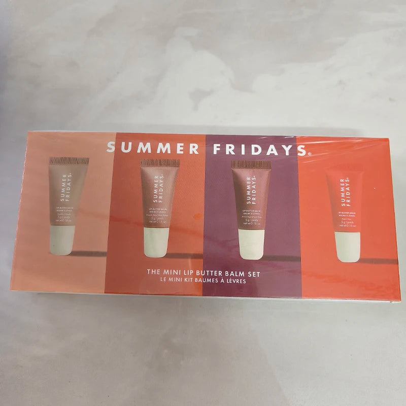 Summer Friday's Long-lasting Moisturize Lip Oil Glaze Pink Sugar Vanilla Beige Birthday Cake Strawberry Soft Serv Gloss Lip Balm