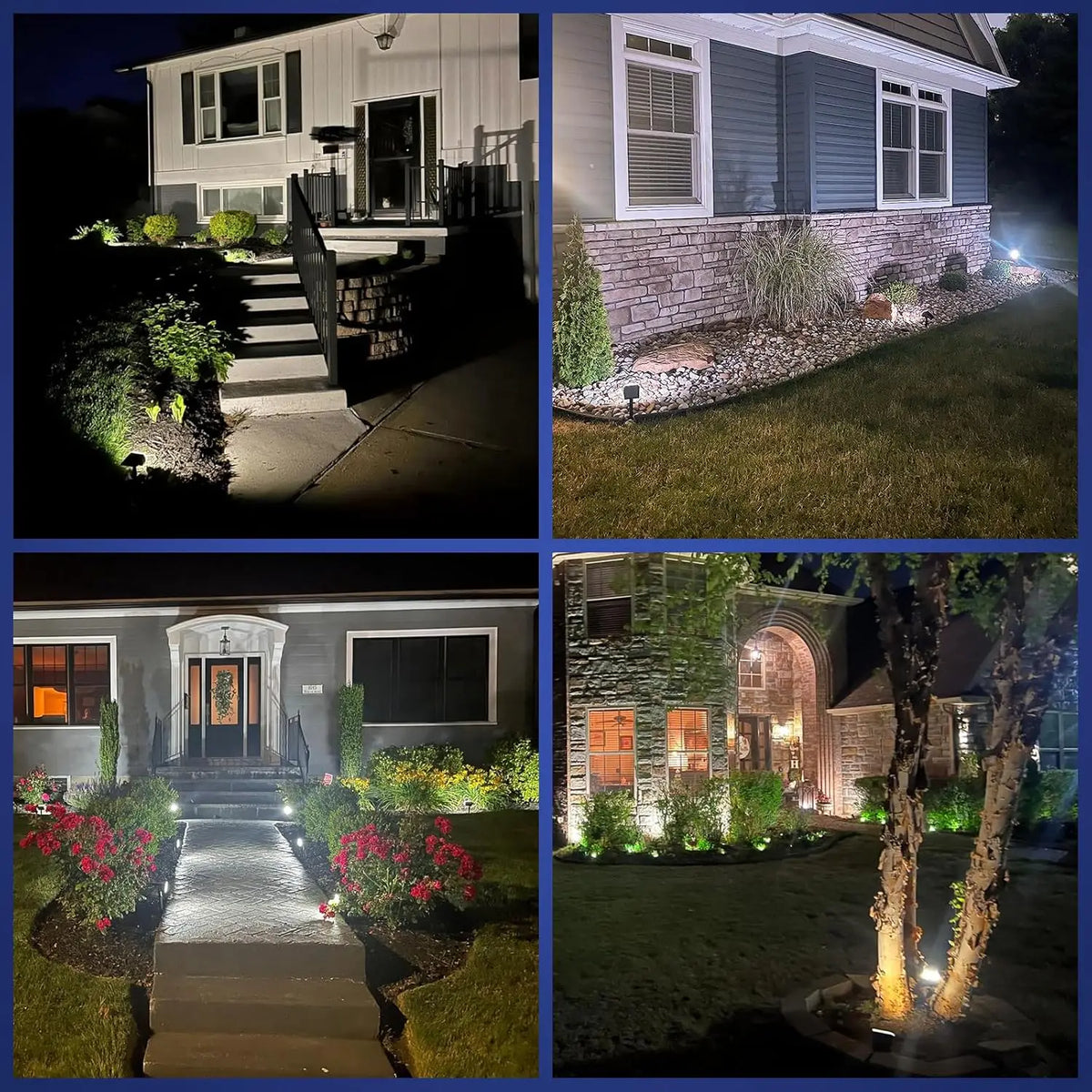 Swiatla Solar Lights Outdoor Waterproof IP68 56 LED 3 Lighting Modes Solar Powered Garden Yard Spot Solar Lights