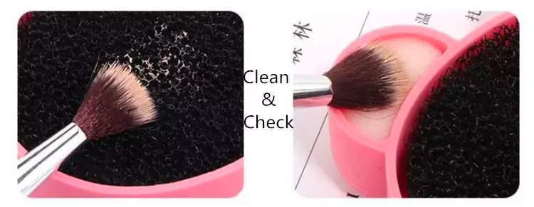 Makeup brush cleaning tool simple makeup brush