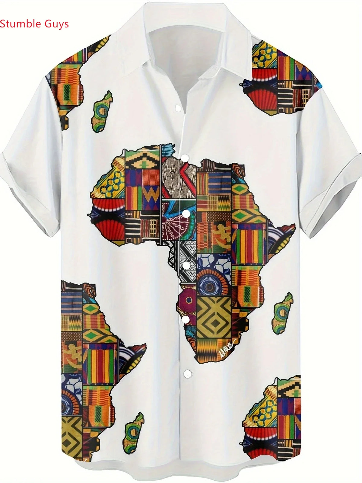 Men's 2026 New Hawaiian Shirt Summer Casual Man Women Short Sleeve Vibrant Beach Party Print Fashion Tops