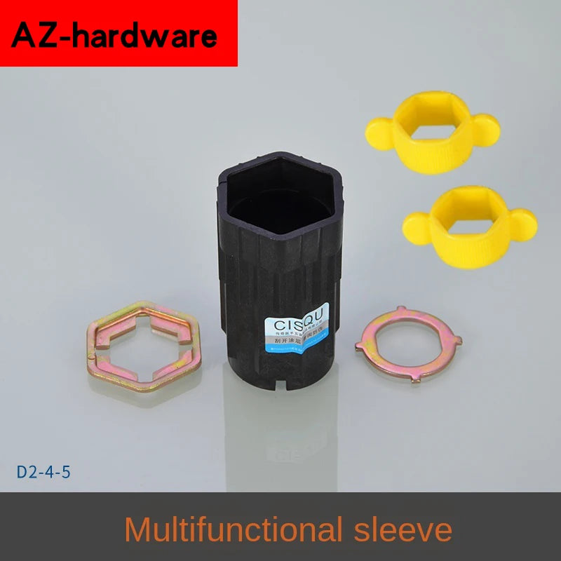 Faucet Multifunctional Repair Tool Drainer Sleeve Wrench Toilet Bubbler Inlet Pipe Installation Accessories