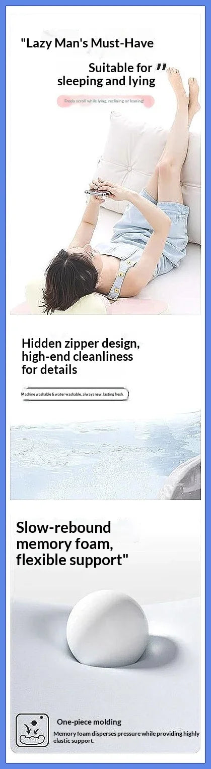 Deep Sleep Memory Cotton Pillow, Ergonomic Cervical Spine Support Pillow for Neck Pain Relief, Comfortable Body