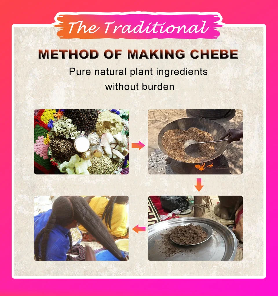 100% Natural Chad Chebe Powder Africa Super Fast Hair Regrowth Anti Hair Break Local Ingredient With Modern Craftsmanship Sevich
