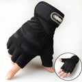 Men Gym Gloves Weightlifting Bodybuilding Training Fitness Fingerless Gloves Half Finger Cycling Gloves Non-Slip Wrist Support