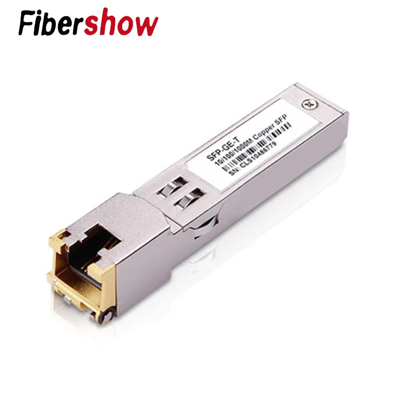 SFP Module Ethernet Port SFP Module RJ45 Switch GBIC 10/100/1000M Connector SFP Copper RJ45