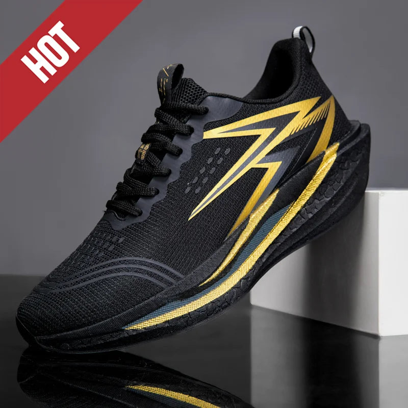 NEW Running Shoes Carbon Board Marathon Men Sports Breathable Lightweight Women's Comfortable Athletic Nonskid Sneakers Casual