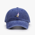 Embroidery Pigeon Spring vintage Baseball caps Men Women Water Washed Sports Fishing Sunshade Summer Autumn winter Dad Hat
