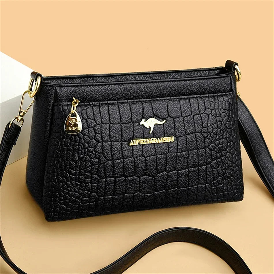 Genuine Brand PU Leather Sac Luxury Handbags Women Bags Designer Shoulder Crossbody Hand Bags for Women 2022 Purses and Handbags