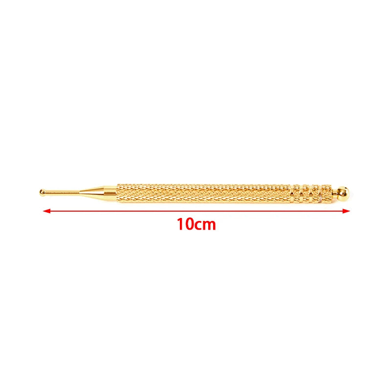 Stainless Steel Manual Acupuncture Pen Trigger Point Massager Deep Tissue Massage Tool For Body Meridian Pain Relief Health Care