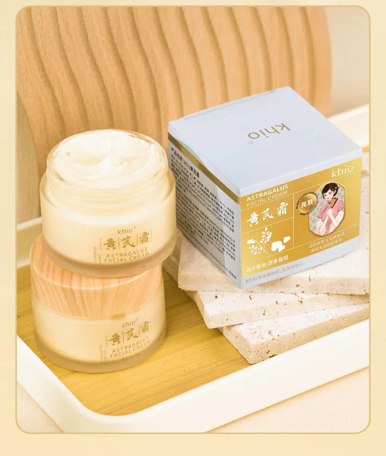 Chinese Medicine Astragalus 20% Whitening Remove Dark Spots Facial Cream Repair Fade Freckls Melanin Remover Brighten Skin