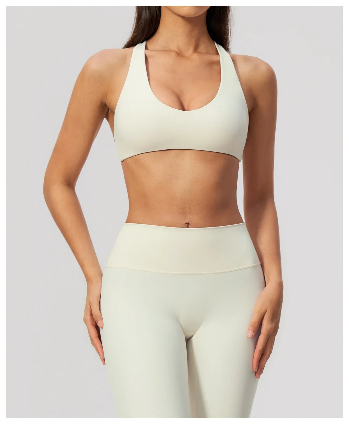 NCLAGEN Sport Bra Women High Support Fitness Brushed Underwear Back Cross Gym Clothes Training Yoga Top Pilates Workout Tank
