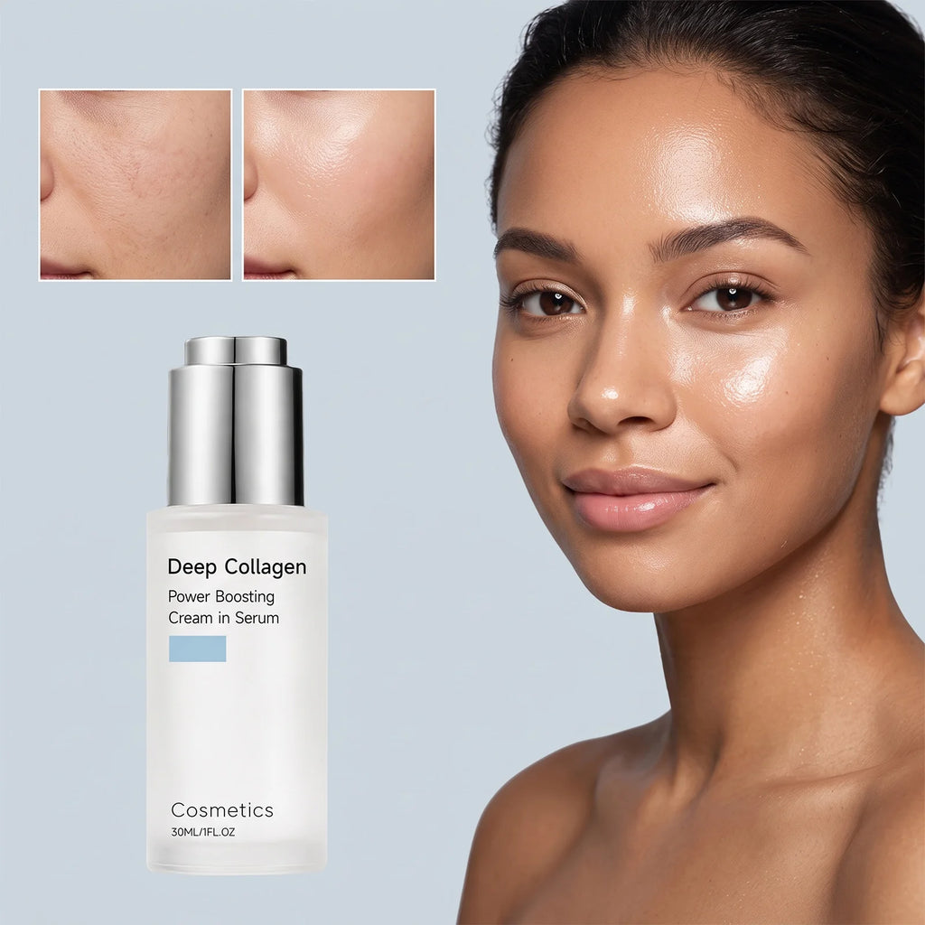 Facial Serum Deep Moisturizing Long Lasting Hydration for Dry Combination Sensitive Skin Improve Rough Texture Winter Skincare