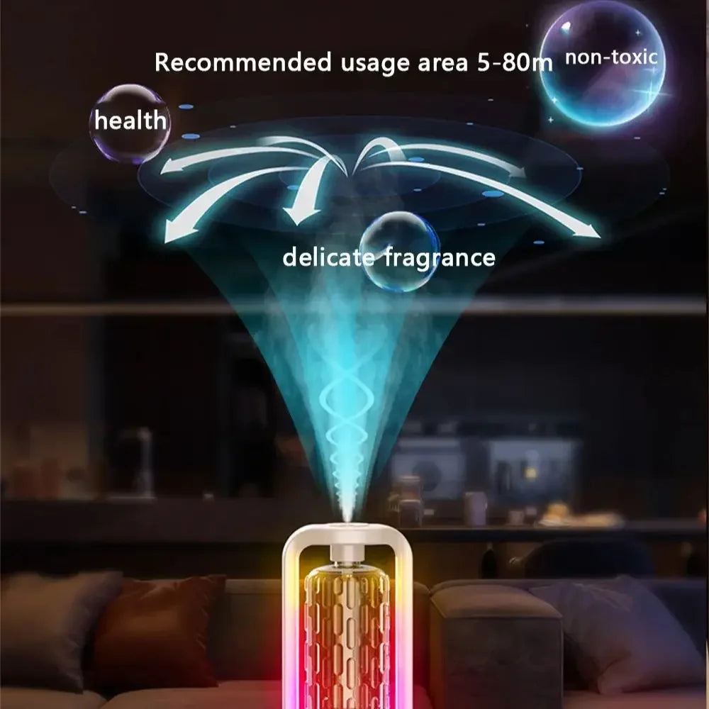 50ml Wall-mounted Oil Aromatherapy Machine Deodorization Fragrance Humidifier Air Purifying For Home Bedroom Toilet Hotel Office
