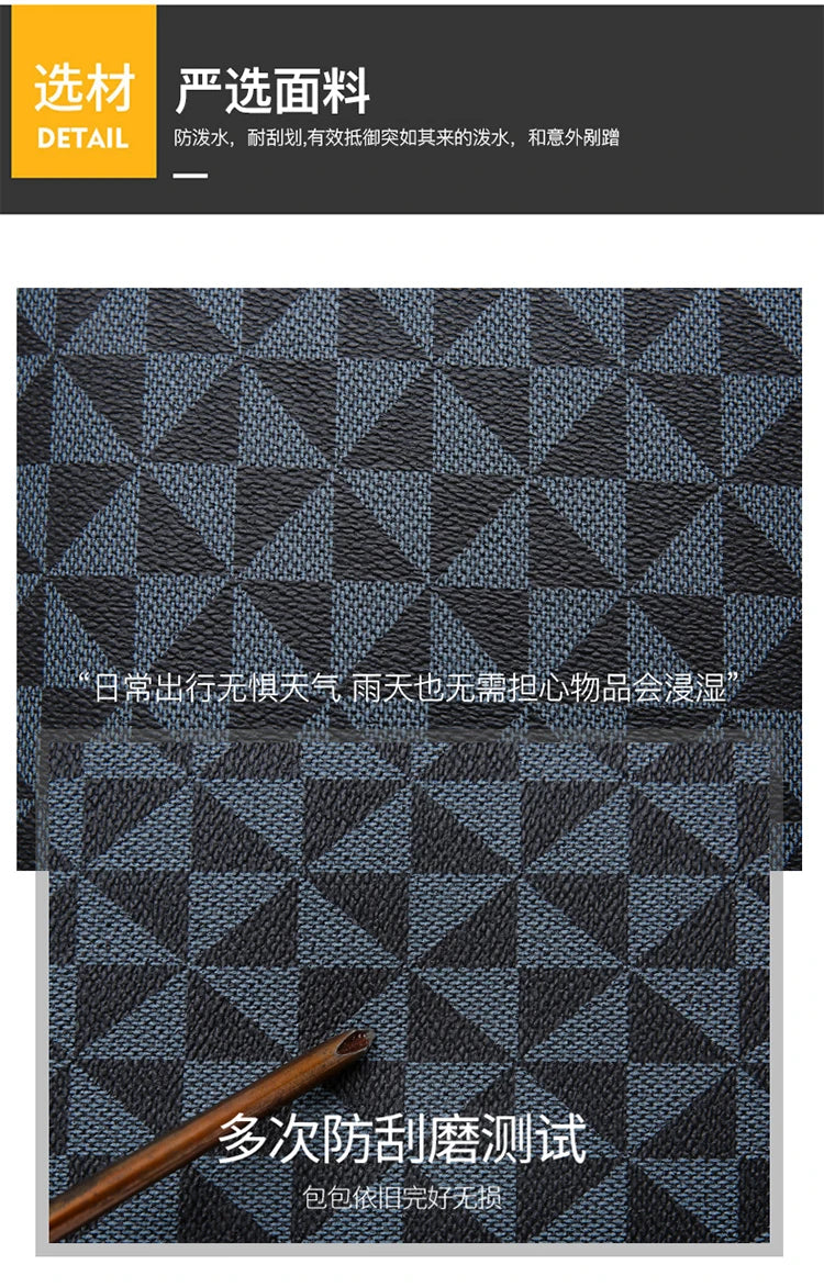 2026 New Men's Business Casual Clutch Bag Fashion Shark Print Envelope Bag Wallet Phone Bag Large Capacity Men's Gifts Pouch Pho