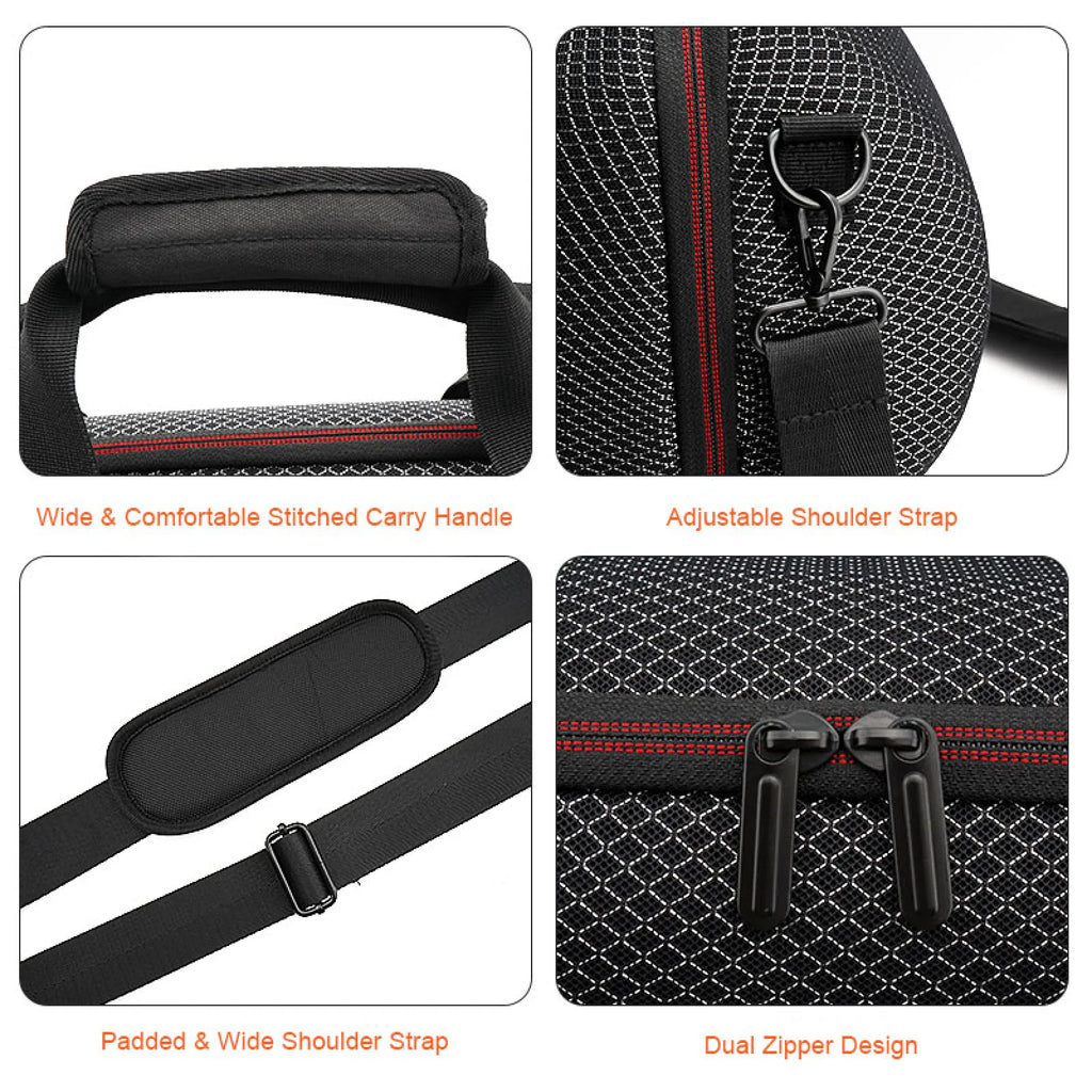 Carrying Case for JBL Boombox 4 Bag,Wireless BT Speaker Bag,EVA Hard Protective Case,Storage Bag with Side Pocket&Shoulder Strap