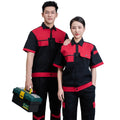 Comfortable New Hi Visibility Safety TC Fabric Top Durable FMF Women's Black Red Short-Sleeve Vietnamese Breathable Workwear