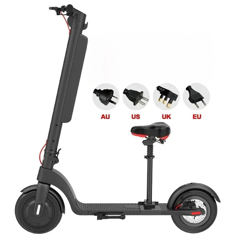 Shipping the 10 Inch High Power Motor 45KM EScooter Removable Lithium Battery Electronic Two Wheels Electric
