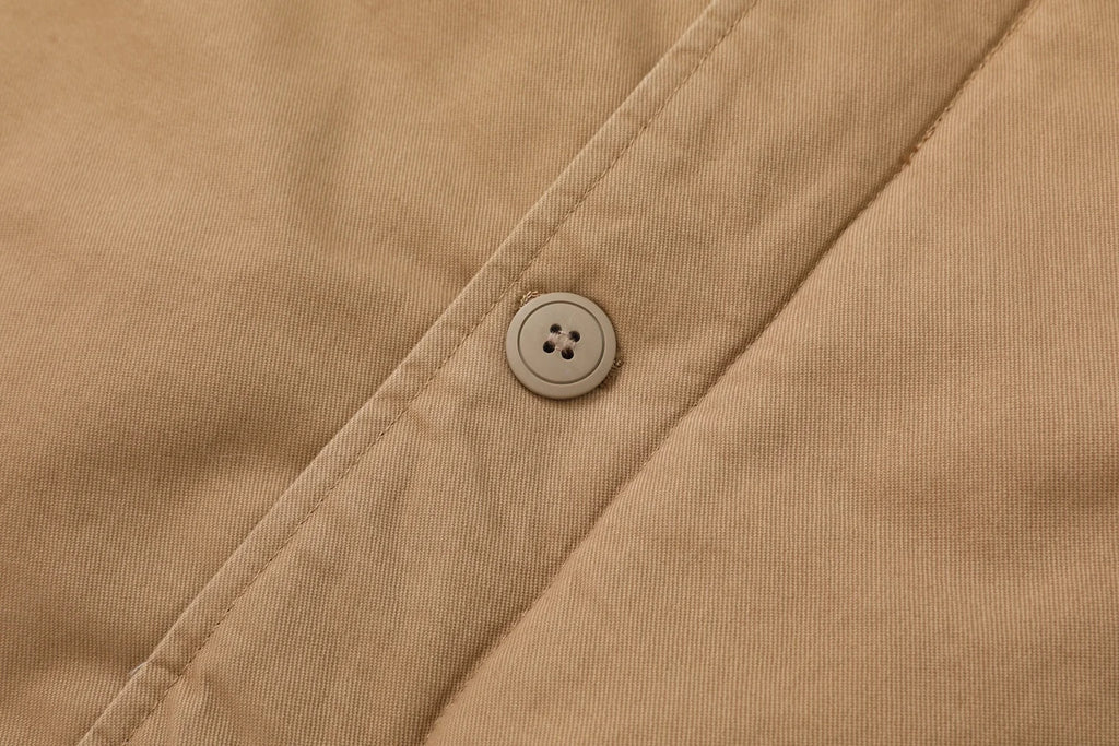 1940s N1 USN Thick Winter Mens Sherpa Fleece Deck Jacket Khaki Jungle Cloth Warm Heavyweight Vintage Parka Cotton Coat For Men