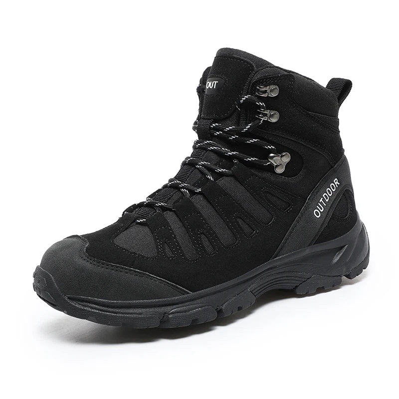 Outdoor Hiking Boots Men Shoes Anti-slip Wear-resistant Thick-soled Sports Shoes Men Breathable Comfortable Casual Shoes Men