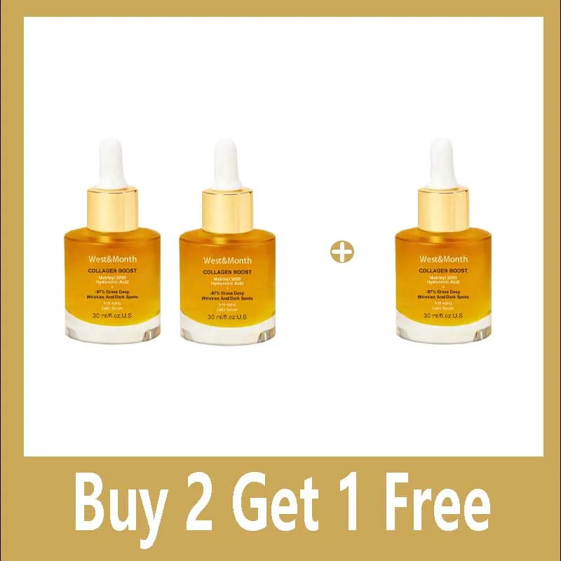 Collagen Face Serum Hydrating Tightening Smoothing Nourishing Brightening Face Skin Fade Fine Lines Anti-Aging Face Essence