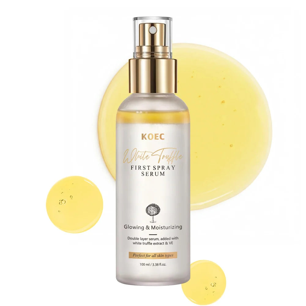 Korean White Truffle Extract First Spray Glowing Facial Serum Vitamin E Antioxidant Face Repair Essence Portable Skincare Makeup