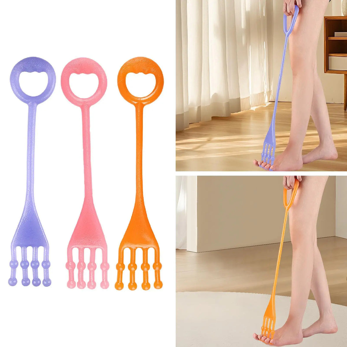 Toe Training Band Resistance Foot Leg Stretcher Stretching Strap with Loop