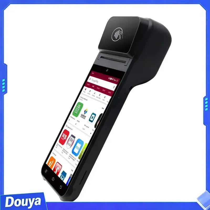 Mobile POS Terminal Android 13.0 Octa-core 2.3GHz 3GB RAM 32GB SSD Wi-Fi Bluetooth USB Thermal Printer Handheld Mobile POS