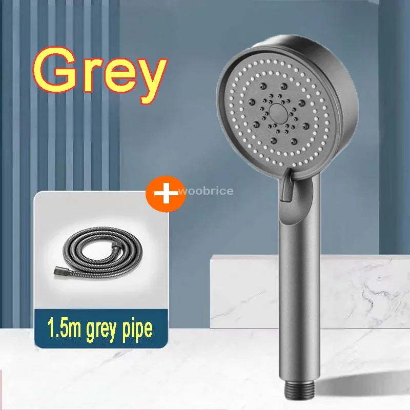 Shower Phone Bathroom Bath and Accessories Shower for Bathroom High Pressure Water Saving Pressurized Spa Handheld Showers