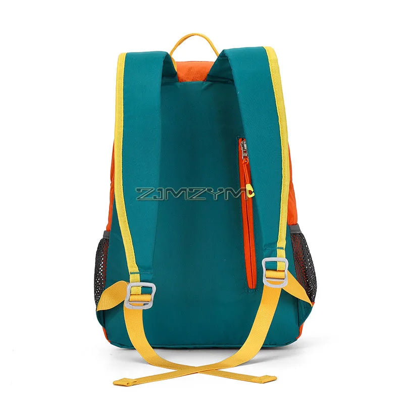 15L Waterproof Outdoor Hiking Bag Large Capacity Anti-theft Double Zipper Hiking Sports Backpack Spring Outing Bag