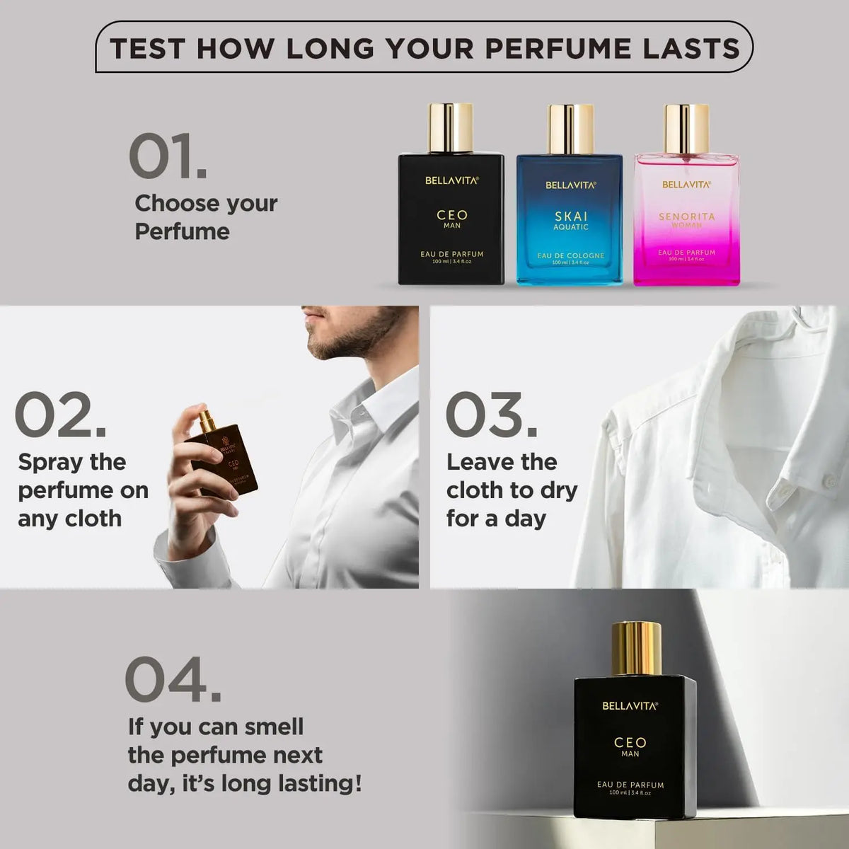 CEO MAN Eau De Parfum Perfume for Men with Lemon, Lavender, Tonka & Agarwood|Woody & Spicy Long Lasting EDP Fragrance Scent, 100 Ml