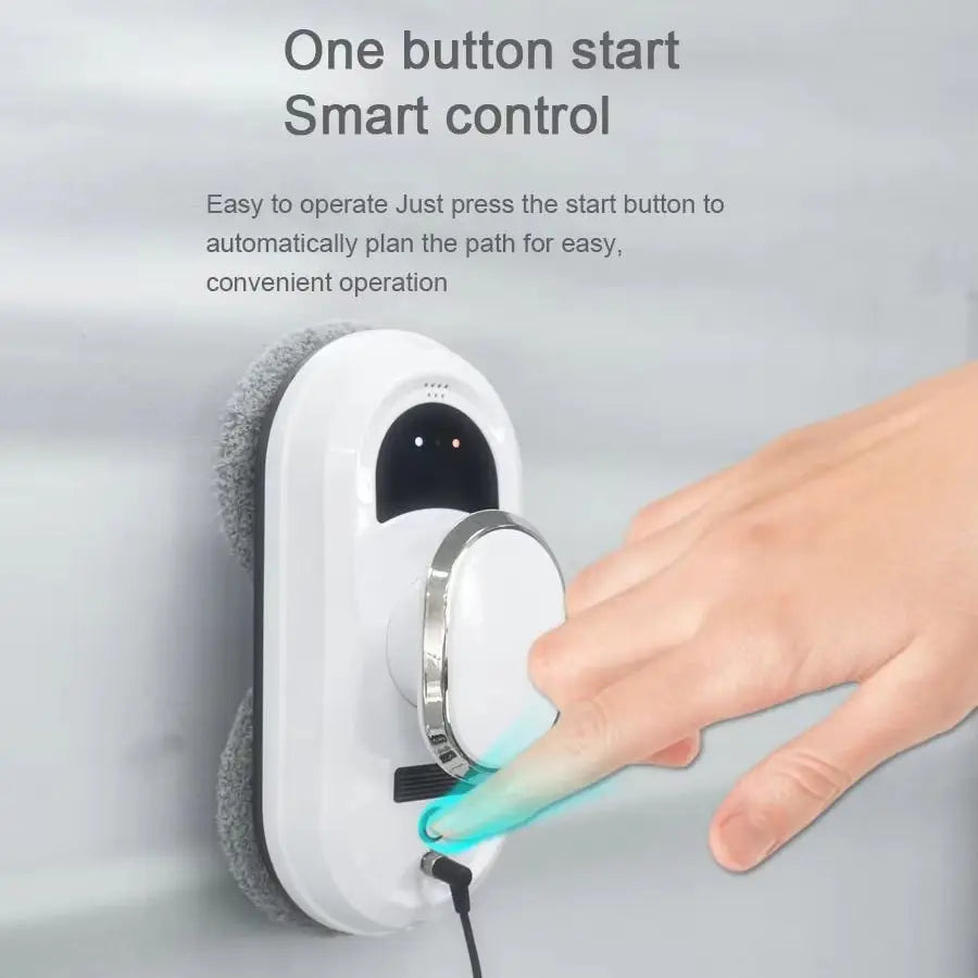 Automatic Window Cleaner Robot One Touch Start Intelligent Obstacle Avoidance Window Washing Machine for High-Rise Glass Windows