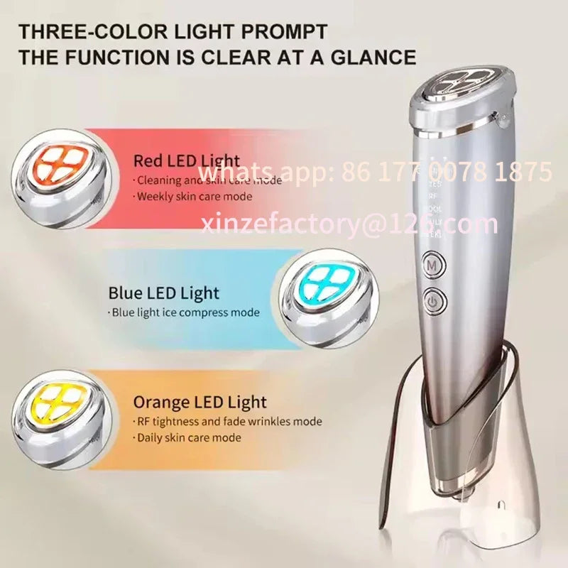Customizable 6 In1 Beauty Machine Multifunctional High Definition RF Beauty Instrument for Facial Lifting and Tightening of The