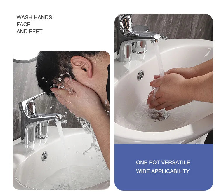 Bathroom Basins Foot Mounted Pedestal Sink White Ceramic Hand and Foot Wash Basin