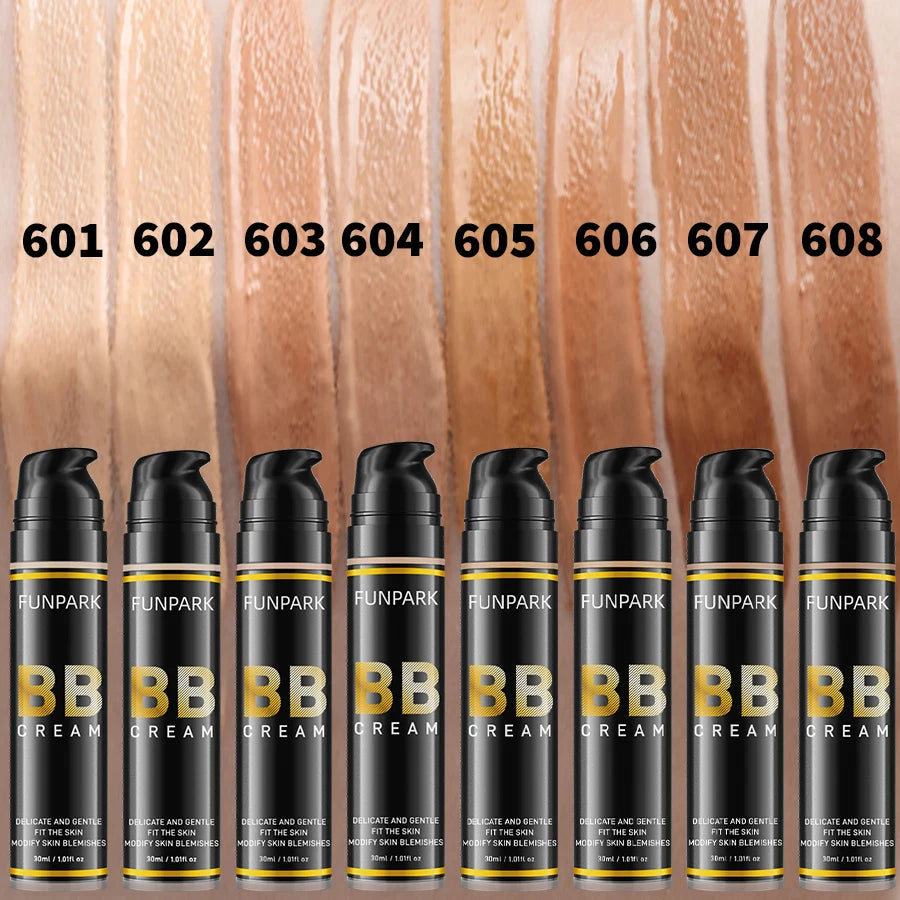 8 Colors CC Cream Foundation Moisturizing Concearler Long Lasting Waterprooof Oil  Facial Base Makeup Natural Brightening Covera