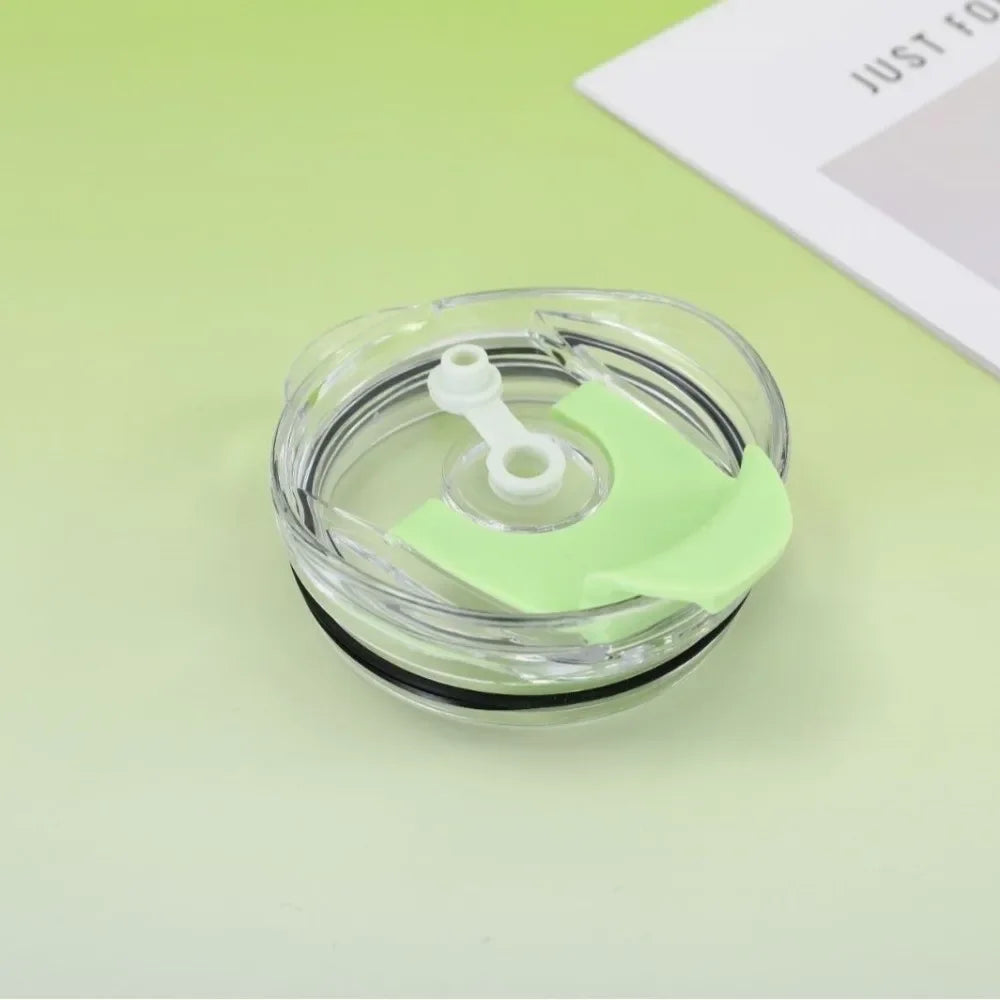 Modern 40oz Water Bottle Cover Transparent Splash Spill Proof Cup Cap Replacement Double Drink Lid Water Cup Accessories