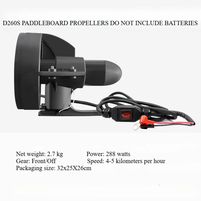 Surfboard SUP Tail Fin Paddle Board Motor Electric Fin Paddle Board Kayak Propeller Underwater