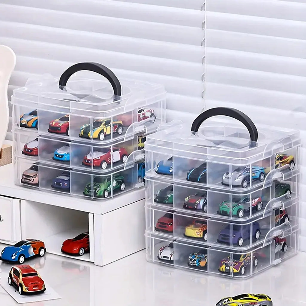 Stackable covered storage containers, jewelry, accessories, toys, sewing supplies, tape storage boxes, snap on tray containers
