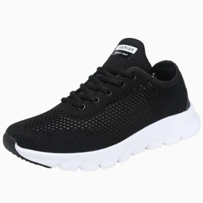 White Mesh Shoes Woman Summer Breathable Flat Sneakers Sports Tennis Shoes for Women Casual  Lightweight Running Shoes Ladies