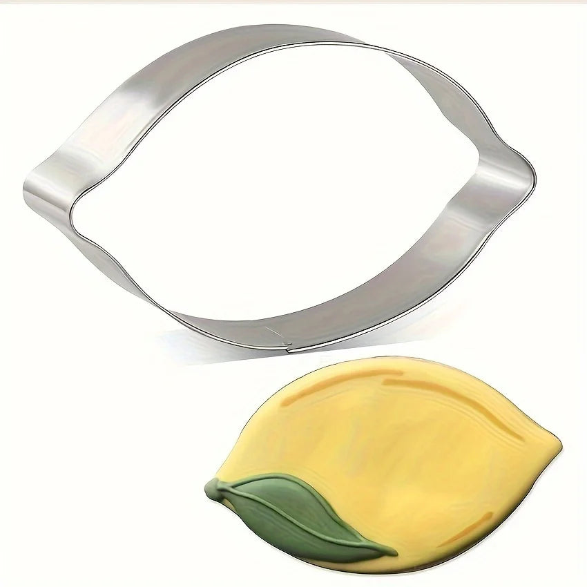 1pc of DIY Stainless Steel Lemon Cookie Mold