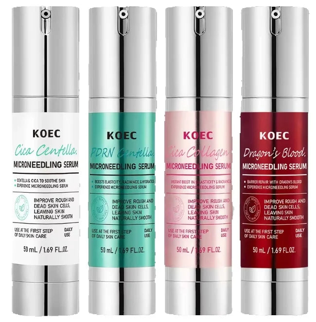 Spicule Microneedling Serum,Pore Exfoliation,Centella Asiatica Propolis Aloe Extract Moisturizing Booster,Korean Glass Skin Care