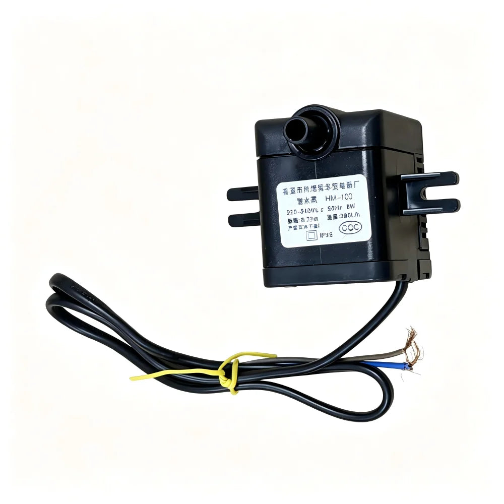Universal Cold Fan Submersible Pump HM-100, 220-240V 8W Air Conditioner Fan Water Pump 280L/h 0.72m Lift
