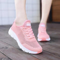 White Mesh Shoes Woman Summer Breathable Flat Sneakers Sports Tennis Shoes for Women Casual  Lightweight Running Shoes Ladies