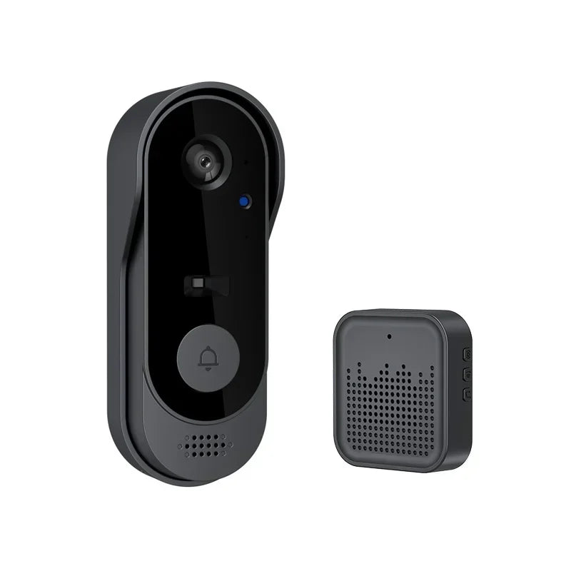 Video HD Wireless Waterproof Doorbell Camera, Night Vision & Voice Change Smart Home Security System Monitor Smart Life