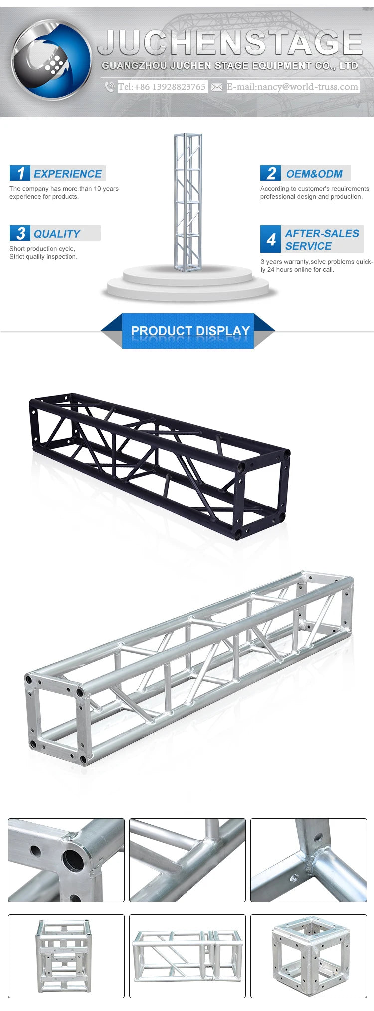 High Quality Cheap Outdoor Aluminum Moving Head Totem Lighting Dj Event Truss
