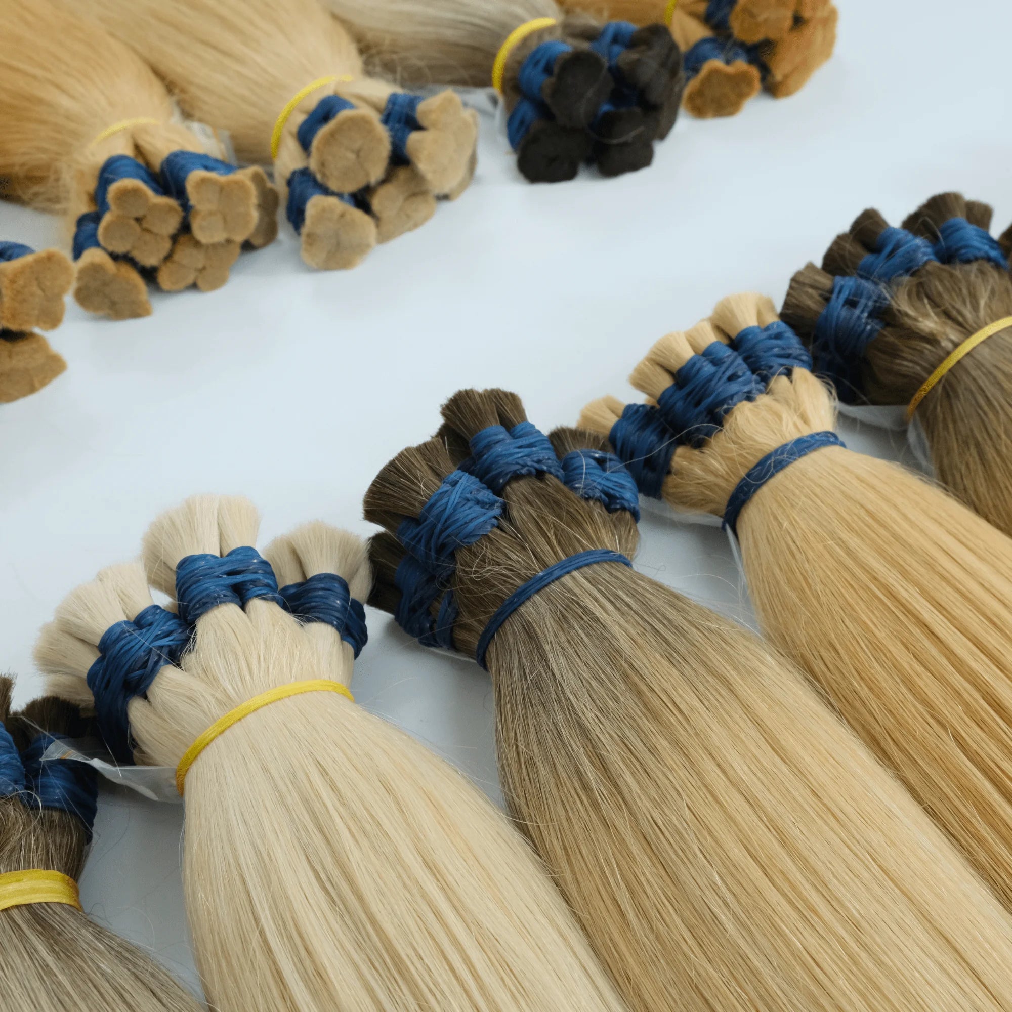 Human Hair Extensions Bulk Hair Natural No Synthetic Wholesale Price Beauty Product For Women Real Hair Vendor Vietnamese