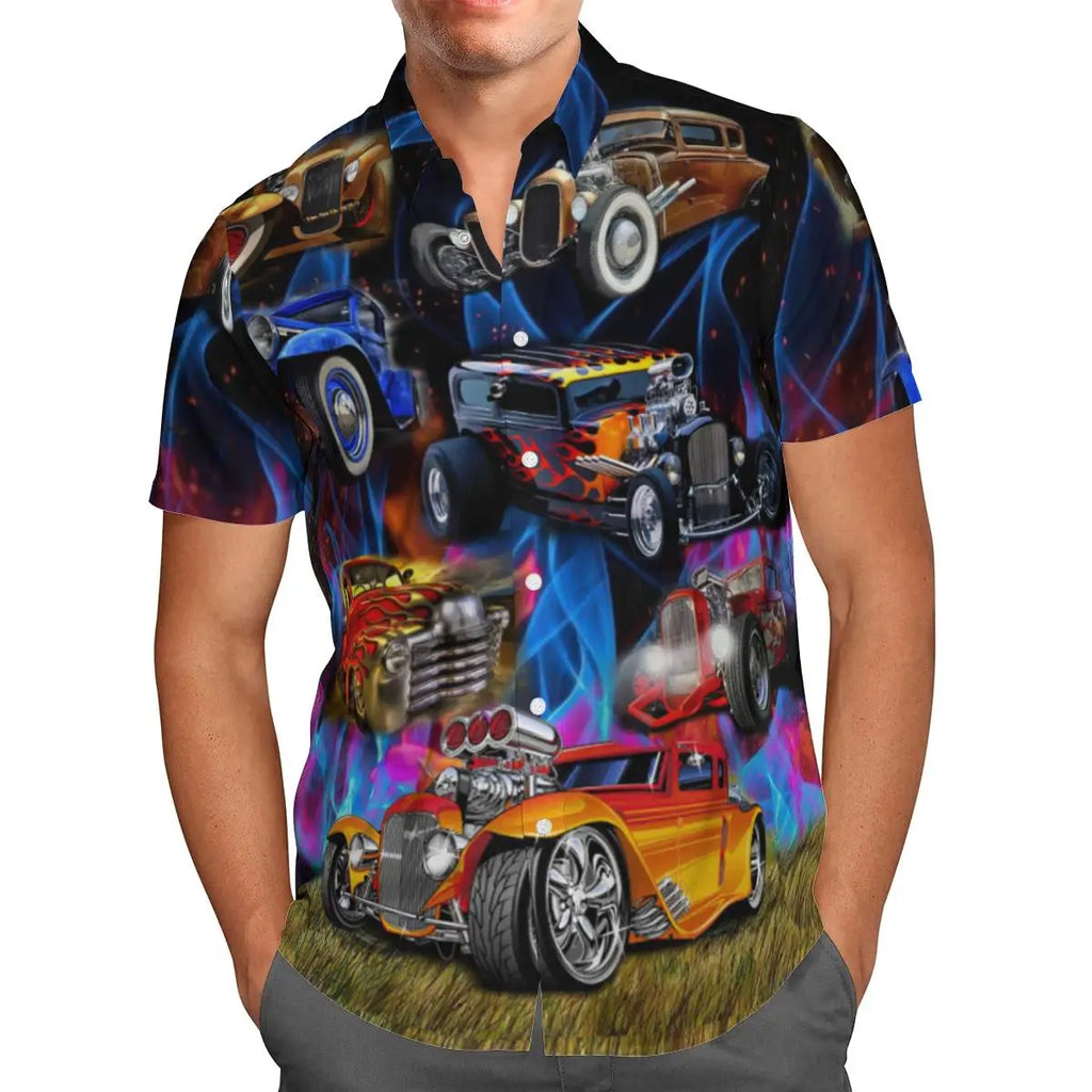 Black t Shirt, 3D Spacecraft, Hawaiian socks, Summer fashion men, large Homme Camisa Masculina S2