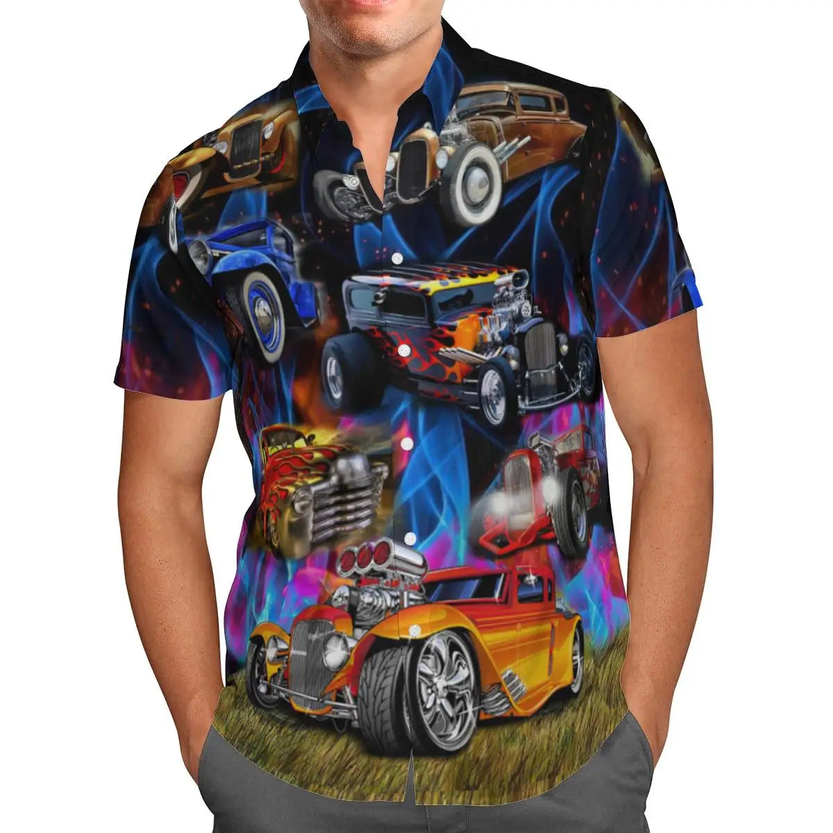 Black t Shirt, 3D Spacecraft, Hawaiian socks, Summer fashion men, large Homme Camisa Masculina S2